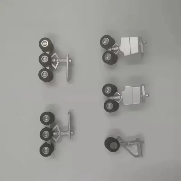 A380 Aircraft Landing Gear Wheels & Stand Base Accessories - Image 3