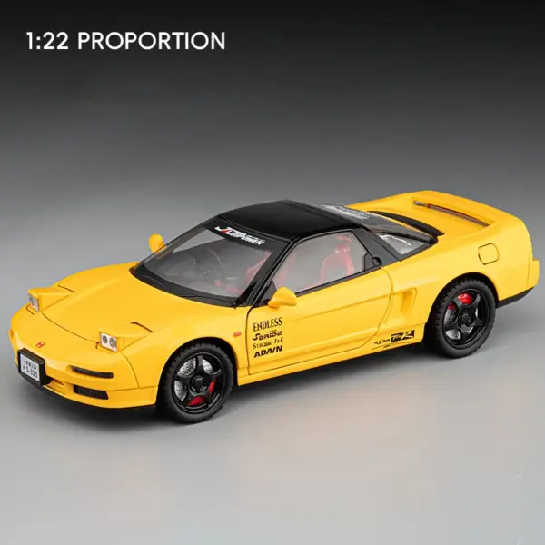 1:24 Alloy Honda Acura NSX MK1 Diecast Model - Image 9