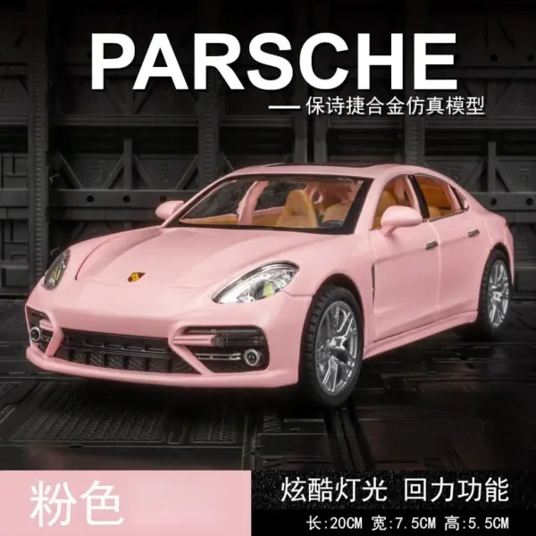 1:24 Porsche Panamera Diecast Model Car - Image 10