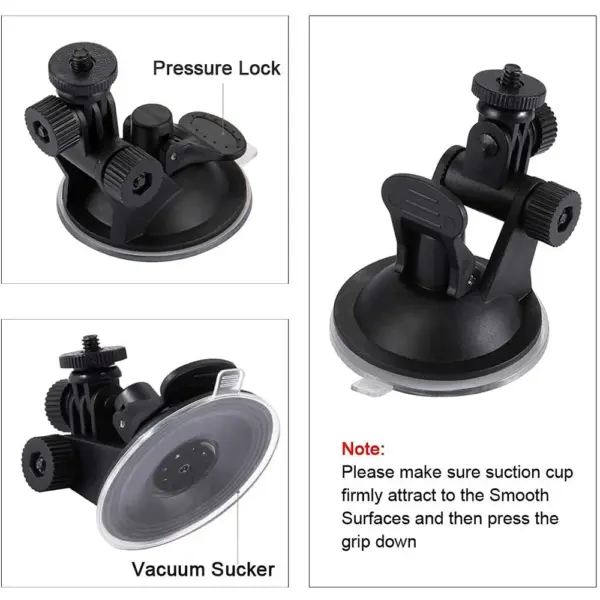 Car Windshield Mount for GoPro and Smartphones - Image 6