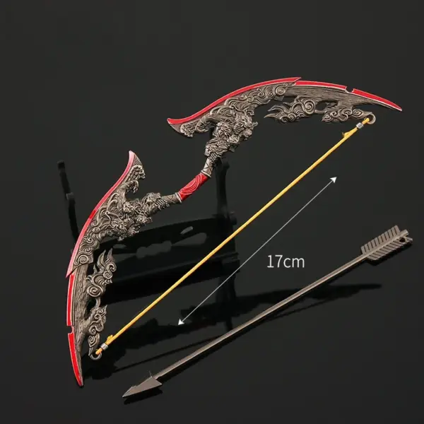 Genshin Impact Alloy Sword and Bow Model 17cm - Image 3
