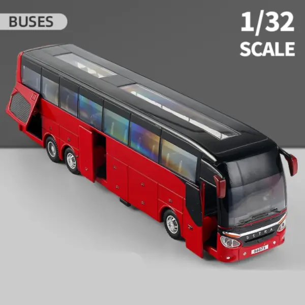 Alloy Tourist Bus Model Scale 1:32 with Sound - Image 7
