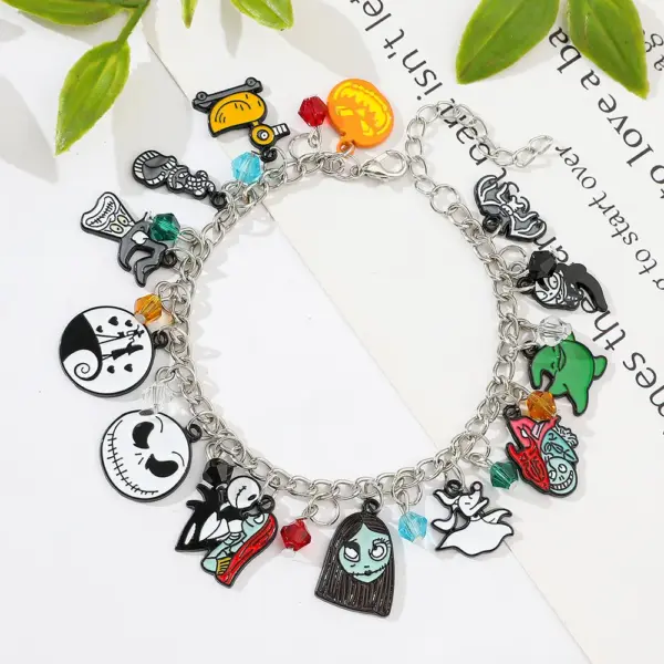 Neo-Gothic Charm Bracelet for All Genders - Image 5