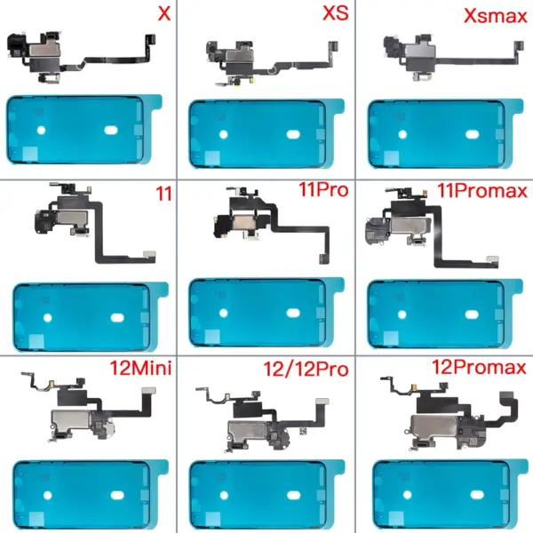iPhone X-12 Pro Max Ear Speaker Flex Cable - Image 3