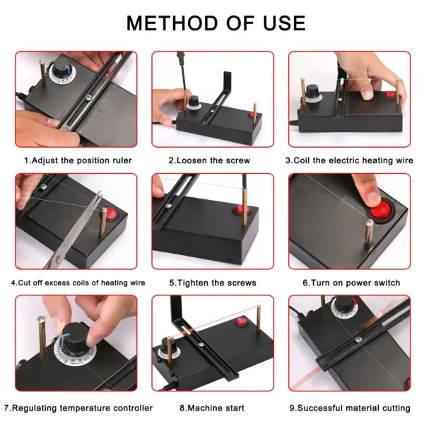 Manual Hot Ribbon Cutting Machine 700℃ - Image 5
