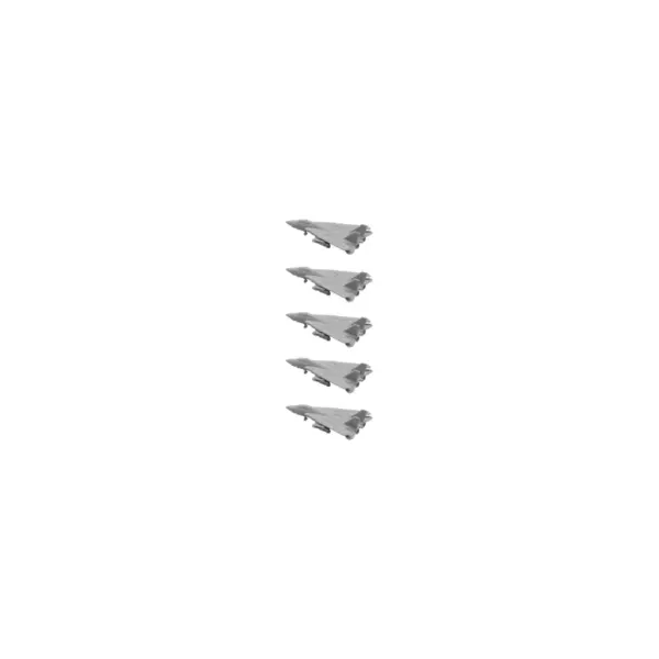 5PCS F-14 Tomcat Aircraft Models with Gear - Image 7