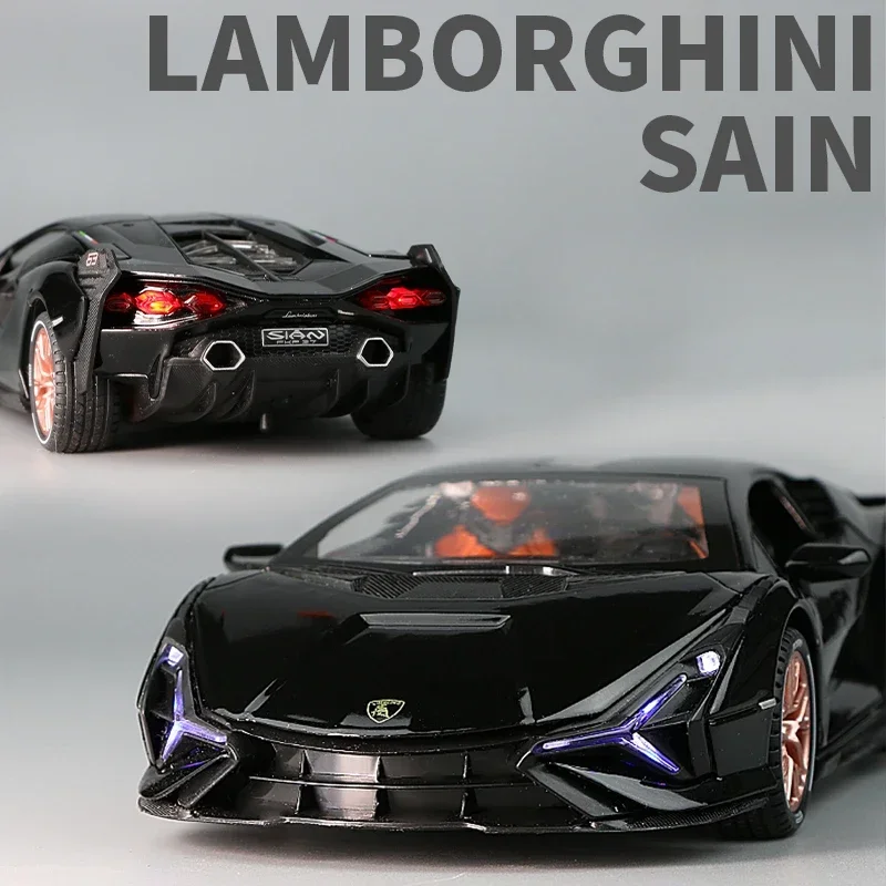 1:24 Lambor SIAN FKP 37 Metal Sport Car Model 4 1:24 Lambor SIAN FKP 37 Metal Sport Car Model - Image 4