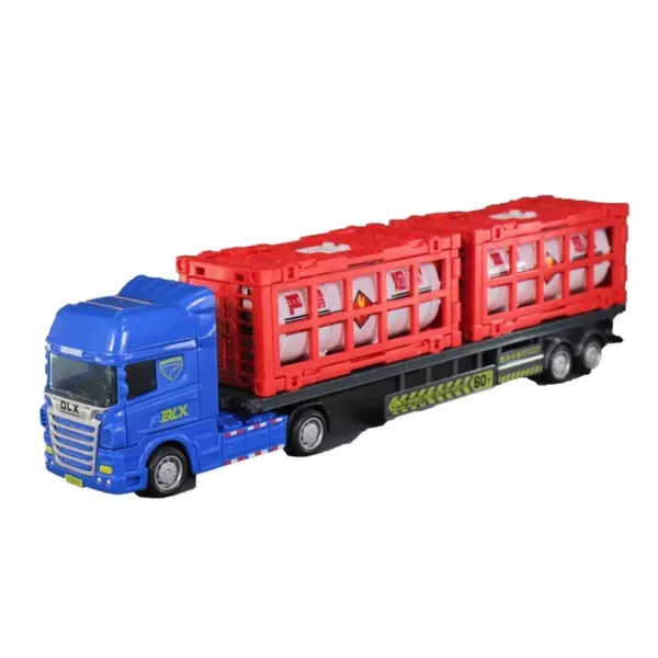 1:50 Scale Plastic Oil Tank Transport Model - Image 5