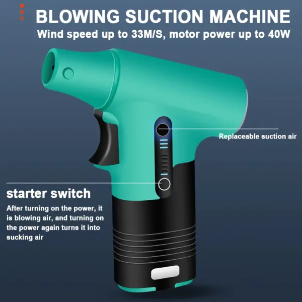 130000RPM Brushless Air Jet Fan Blower - Image 2