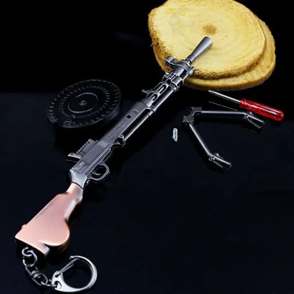 PUBG DP-28 Light Machine Gun Keychain - Image 5