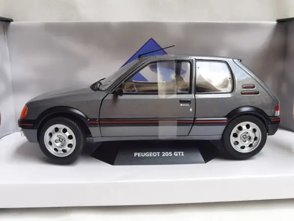 Solido 1:18 205 GTI Diecast Car Model Flawed - Image 2