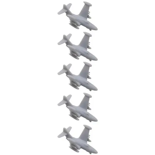 5PCS F9F Panther Resin Aircraft Models 1/2000-1/350 - Image 10