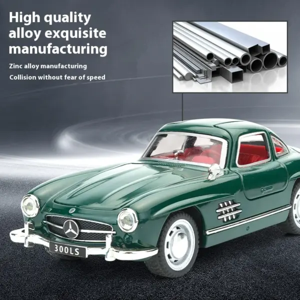 1:32 Mercedes Benz 300SL Diecast Model Car - Image 4