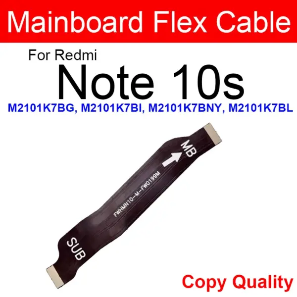 LCD Motherboard Connector Flex Cable for Xiaomi Redmi Note 10 Series - Image 8