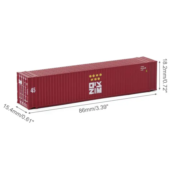 N Scale 45ft Shipping Containers with Magnets - Image 4
