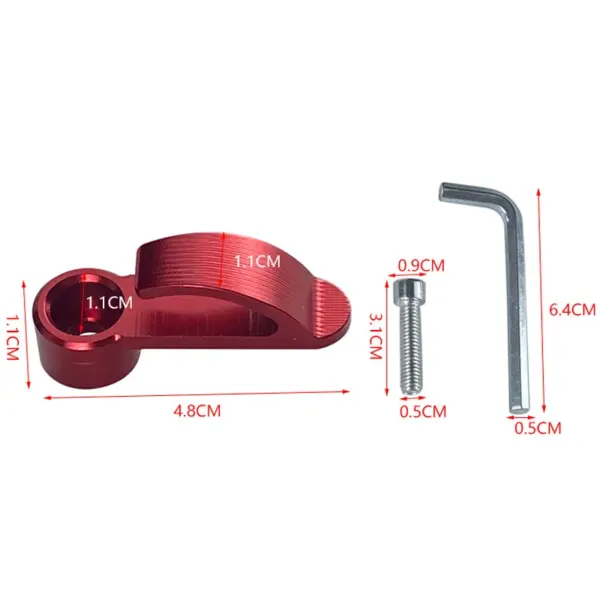 Aluminum Alloy Motorcycle Helmet Hook Mount - Image 5