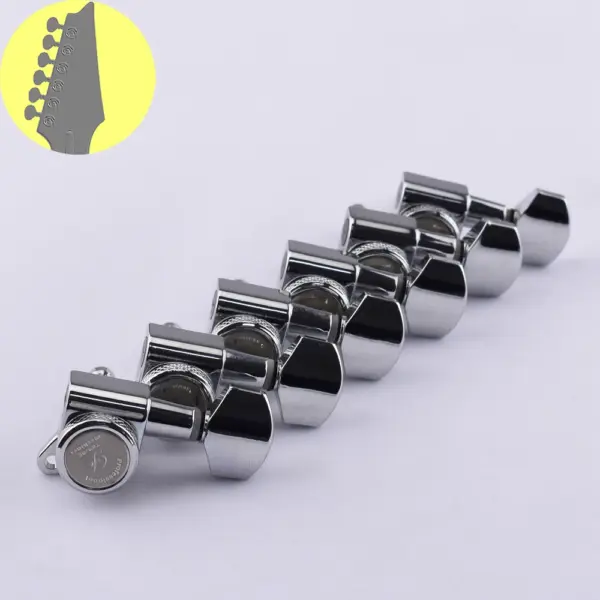 Locking Guitar Machine Heads 1:18 Gear Ratio - Image 7