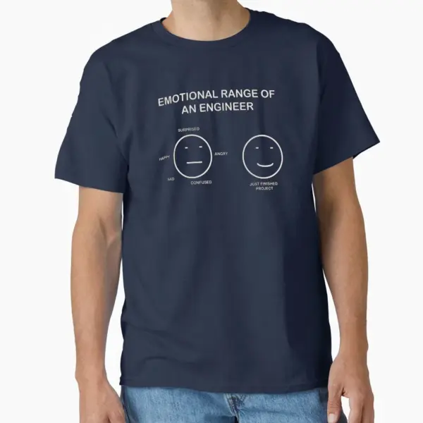Humorous Engineer Finished Project T-Shirt - Image 9