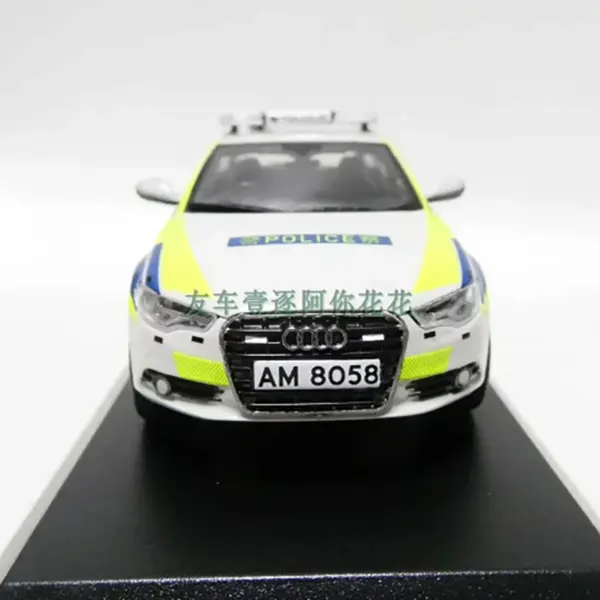 Hong Kong Police Resin Model Audi A6 Avant 1:43 - Image 4