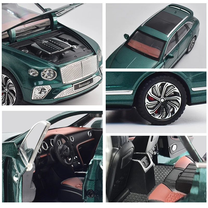 1:24 Bentayga SUV Alloy Diecast Model Car 6 1:24 Bentayga SUV Alloy Diecast Model Car - Image 6