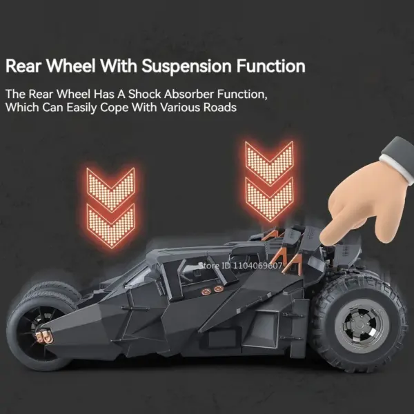 1:18 Scale Batmobile Model Car with Sound Light - Image 5