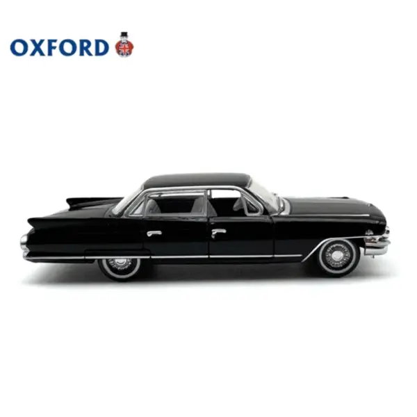 1:87 Scale 1961 Alloy Retro Sedan Model - Image 4