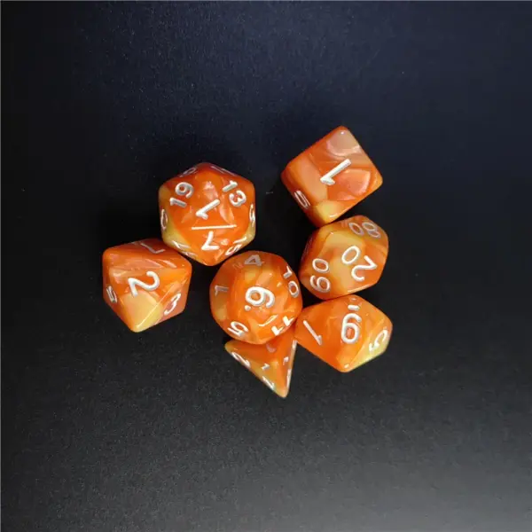 Galaxy Series 7-Piece Multi-Sided Dice Set - Image 14