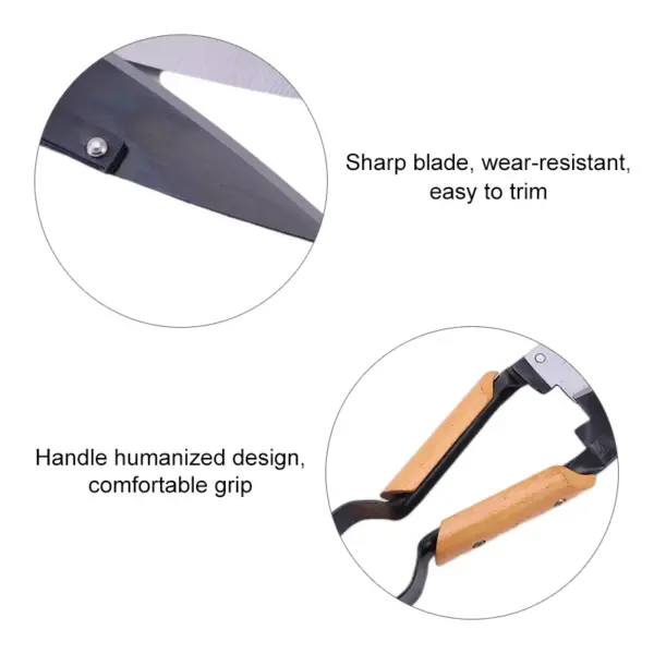 Ergonomic 13inch Stainless Steel Pruning Shear - Image 3