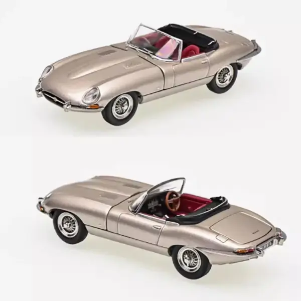 1961 Jaguar E-Type 1:64 Scale Alloy Model - Image 11