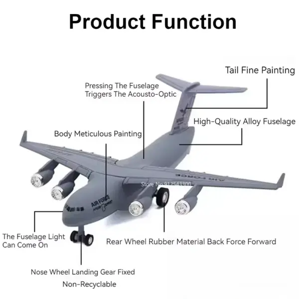 C-17 Globemaster III Airplane Model Toy - Image 3