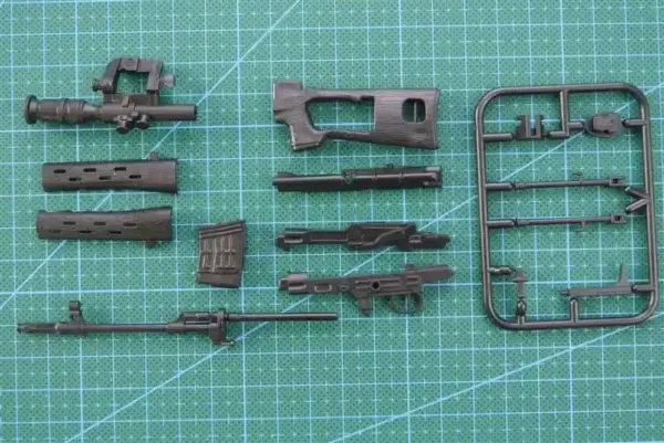 1/6 Scale SVD Sniper Rifle Model Black - Image 5