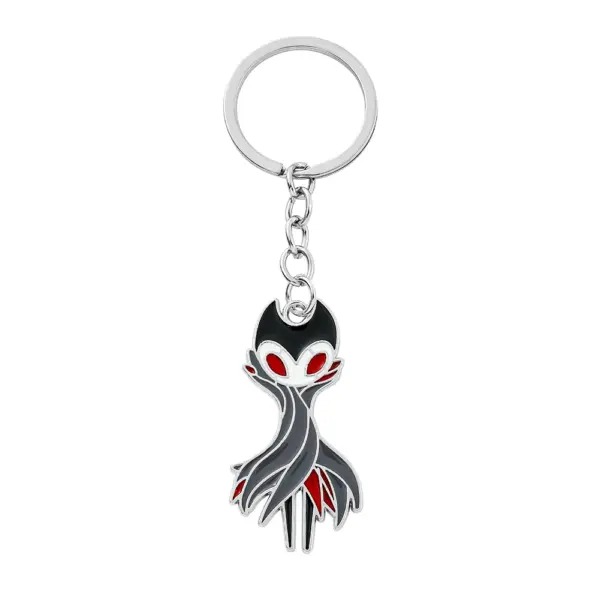Hollow Knight Octopus Metal Keychain - Image 11