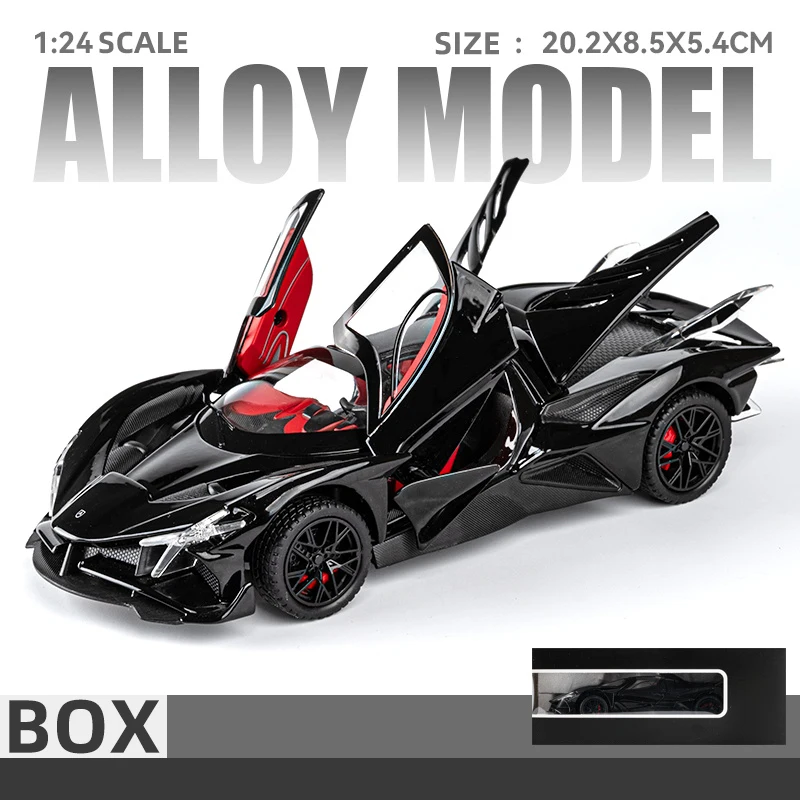1:24 Apollo Project EVO Supercar Diecast Model 13 1:24 Apollo Project EVO Supercar Diecast Model - Image 13