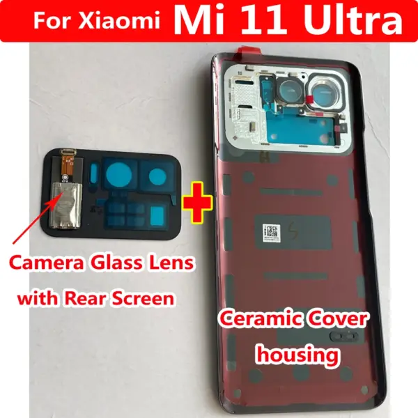 Xiaomi Mi 11 Ultra Battery Back Cover Replacement - Image 2