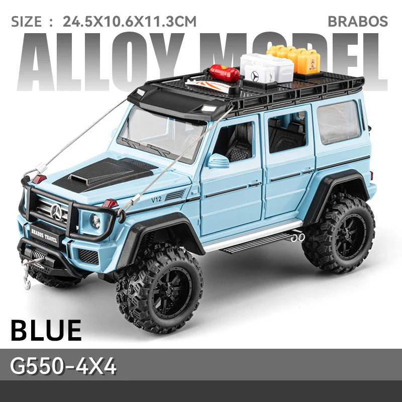 Diecast 1:24 Mercedes-Benz G550 Off-road Model 11 Diecast 1:24 Mercedes-Benz G550 Off-road Model - Image 11