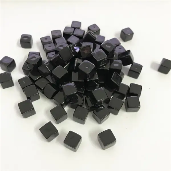 100 Pcs Clear 8mm Acrylic Square Dice Set - Image 15