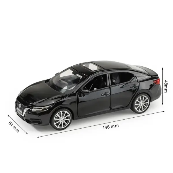 1:32 Nissan Sylphy Diecast Metal Car Model - Image 7