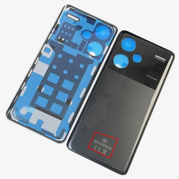 A+++ Back Glass Cover for Xiaomi Redmi Note 13 Pro Plus - Image 2