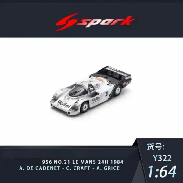 Tiny Sparky 1:64 Porsche Diecast Model Collection - Image 4
