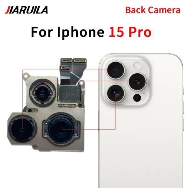 Front & Rear Camera for iPhone 15 Pro Max & Plus - Image 9