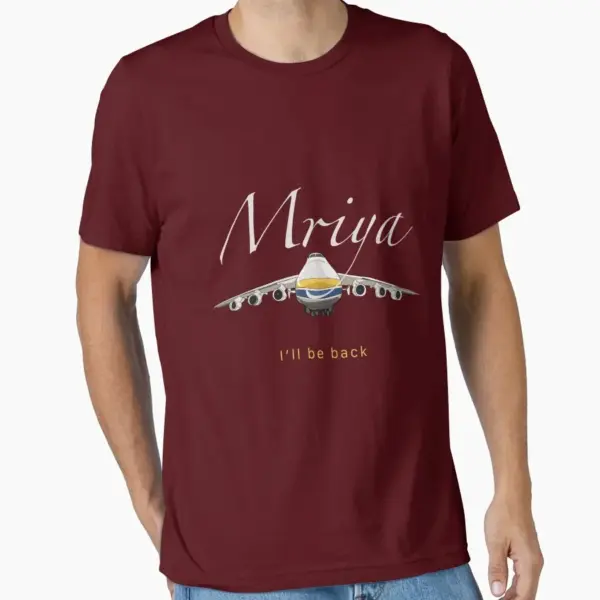 An-225 Mriya Men's Cotton T-Shirt - Image 10