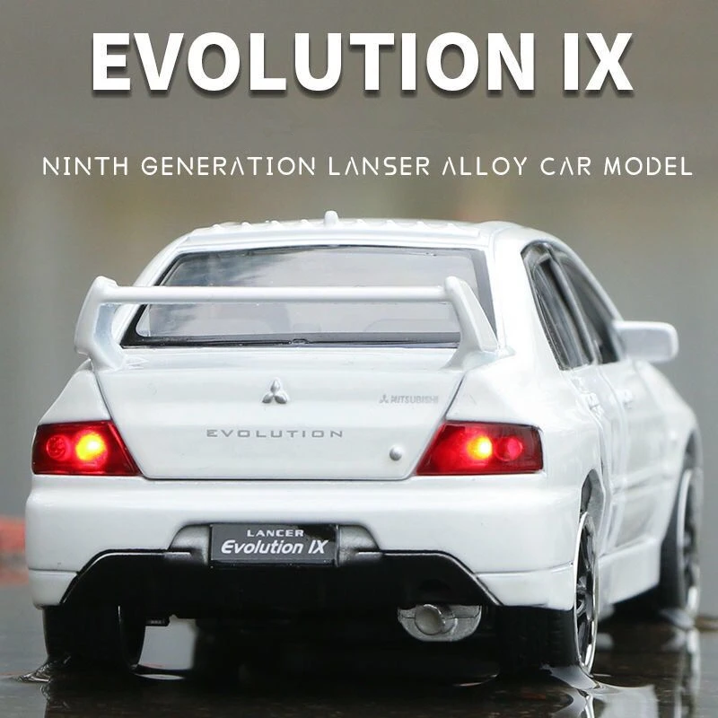 1:32 Mitsubishi Lancer Evolution IX Diecast Car 3 1:32 Mitsubishi Lancer Evolution IX Diecast Car - Image 3