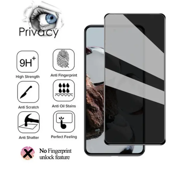 Anti-Spy Privacy Glass for Xiaomi Devices - Image 2