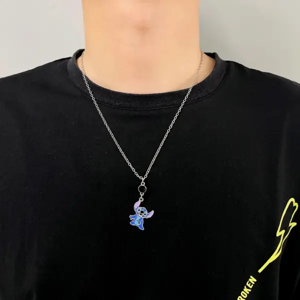 Lilo & Stitch Cartoon Pendant Necklace - Image 3