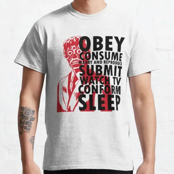 Vintage Alien Graphic T-Shirt for Men - Image 8