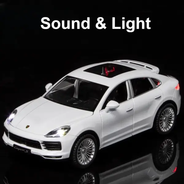 1:24 Cayenne S SUV Diecast Model with Sound - Image 3