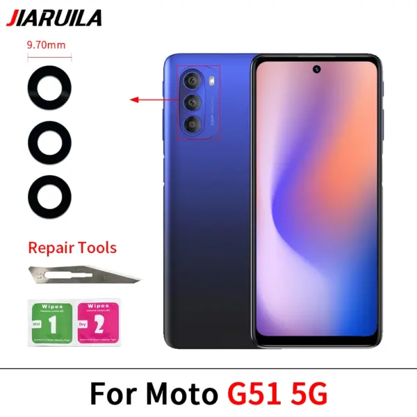 Motorola G Series Rear Camera Glass Lens Set - Image 12