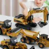 WELLY 1/50 Scale Diecast Excavator Toy