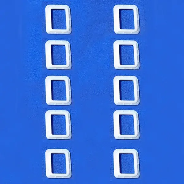 10PCS Resin Rectangular Porthole Model Set - Image 5
