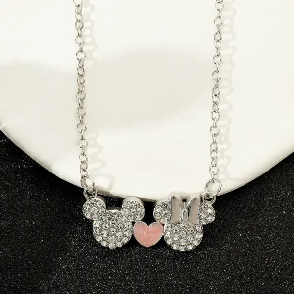 Mickey Mouse Stainless Steel Women’s Necklace - Image 3